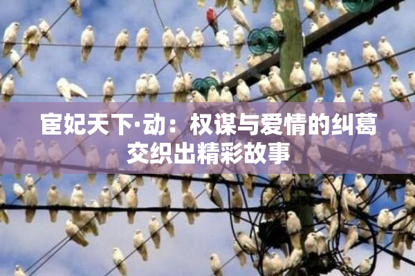 宦妃天下·动：权谋与爱情的纠葛交织出精彩故事