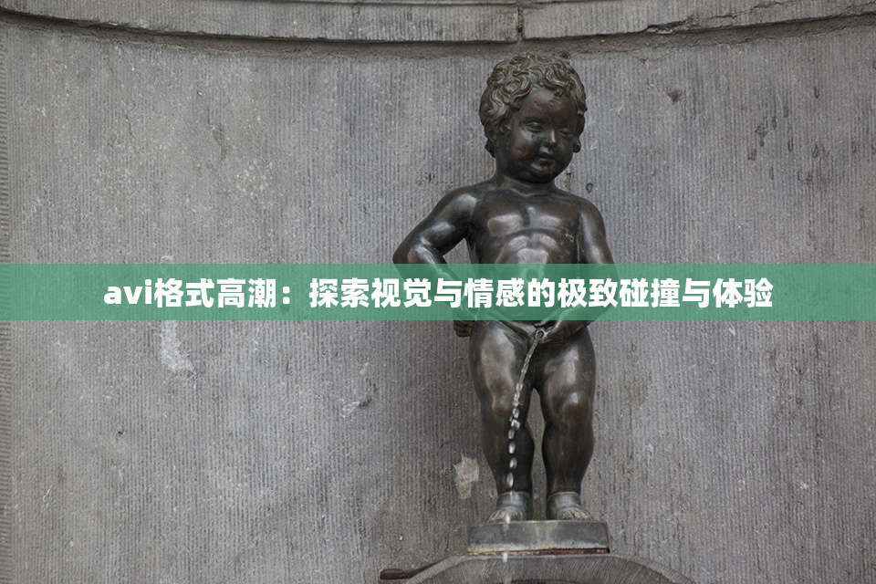 avi格式高潮：探索视觉与情感的极致碰撞与体验