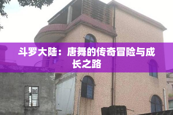 斗罗大陆：唐舞的传奇冒险与成长之路
