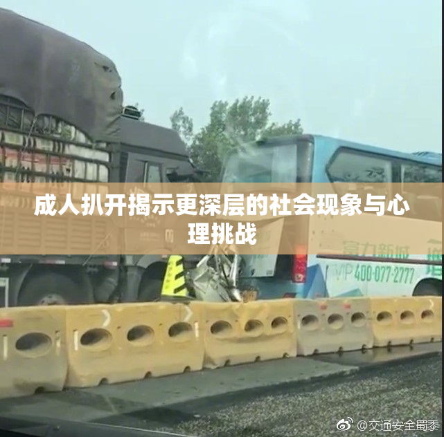 成人扒开揭示更深层的社会现象与心理挑战