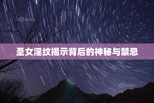 圣女淫纹揭示背后的神秘与禁忌