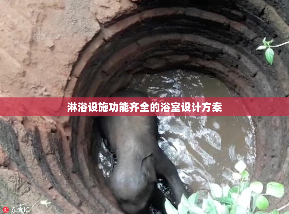 淋浴设施功能齐全的浴室设计方案