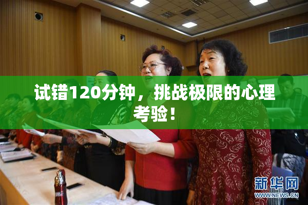 试错120分钟，挑战极限的心理考验！