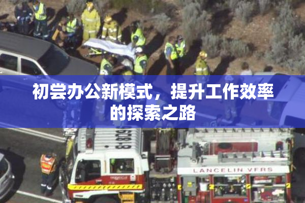 初尝办公新模式，提升工作效率的探索之路