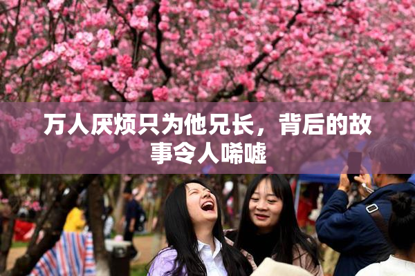 万人厌烦只为他兄长，背后的故事令人唏嘘
