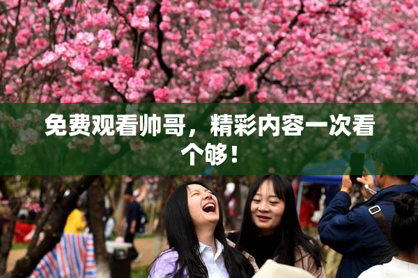 免费观看帅哥，精彩内容一次看个够！