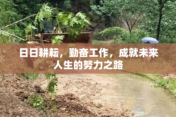 日日耕耘，勤奋工作，成就未来人生的努力之路