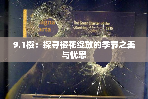 9.1樱：探寻樱花绽放的季节之美与忧思