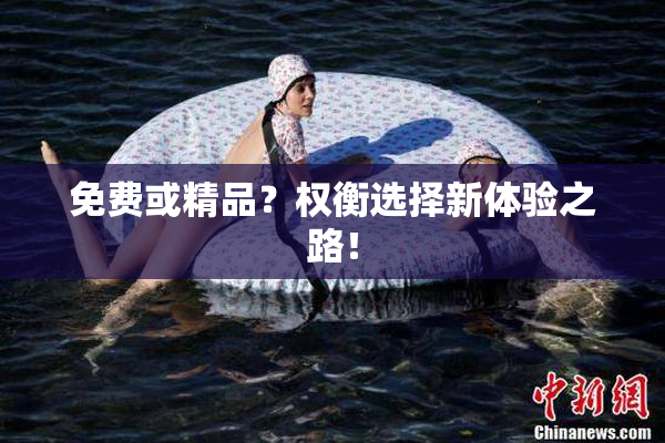 免费或精品？权衡选择新体验之路！