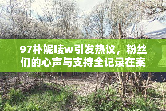 97朴妮唛w引发热议，粉丝们的心声与支持全记录在案