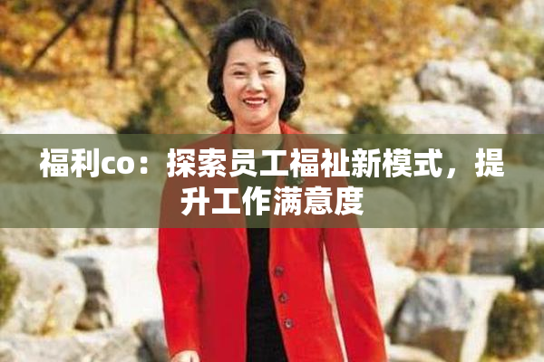 福利co：探索员工福祉新模式，提升工作满意度
