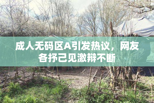 成人无码区A引发热议，网友各抒己见激辩不断