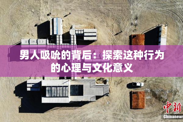 男人吸吮的背后：探索这种行为的心理与文化意义