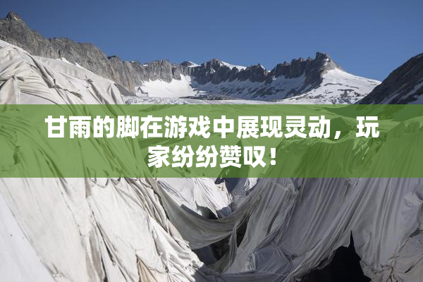 甘雨的脚在游戏中展现灵动，玩家纷纷赞叹！