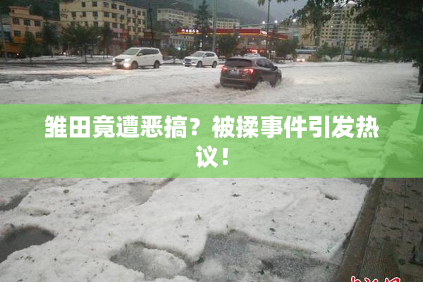 雏田竟遭恶搞?被揉事件引发热议!