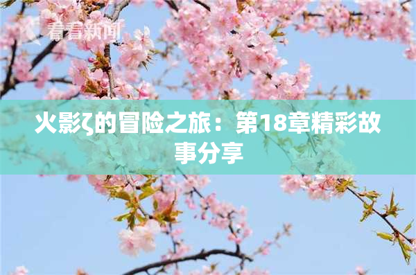 火影ζ的冒险之旅：第18章精彩故事分享