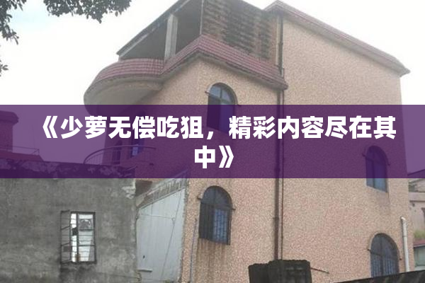 《少萝无偿吃狙,精彩内容尽在其中》