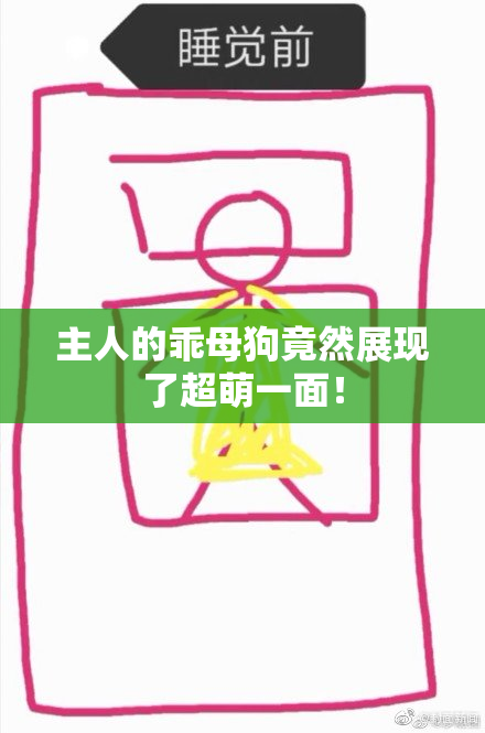 主人的乖母狗竟然展现了超萌一面！