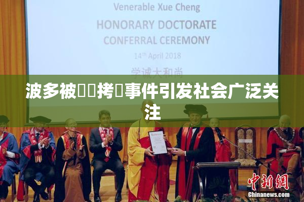 波多被緊縛拷問事件引发社会广泛关注