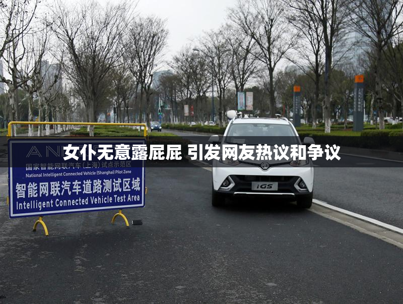 女仆无意露屁屁 引发网友热议和争议