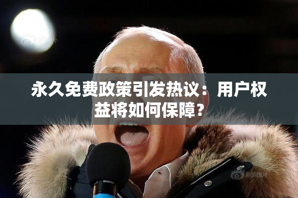 永久免费政策引发热议：用户权益将如何保障？