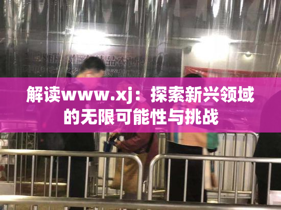 解读www.xj：探索新兴领域的无限可能性与挑战