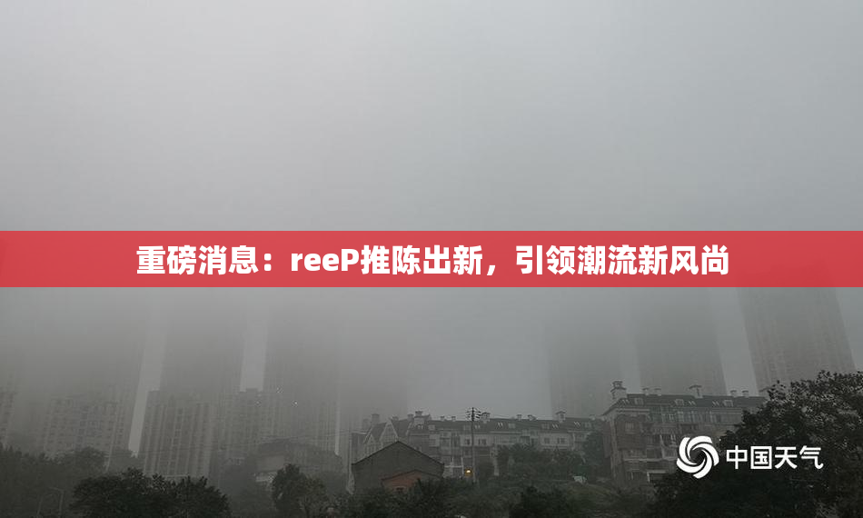 重磅消息：reeP推陈出新，引领潮流新风尚