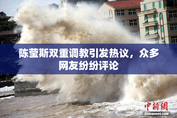 陈莹斯双重调教引发热议，众多网友纷纷评论