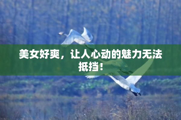 美女好爽，让人心动的魅力无法抵挡！