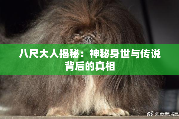 八尺大人揭秘：神秘身世与传说背后的真相