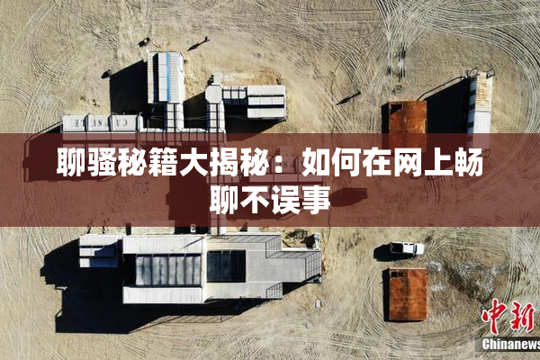 聊骚秘籍大揭秘：如何在网上畅聊不误事
