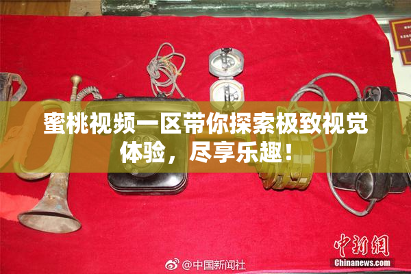 蜜桃视频一区带你探索极致视觉体验，尽享乐趣！