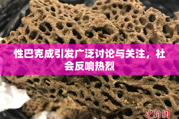 性巴克成引发广泛讨论与关注，社会反响热烈