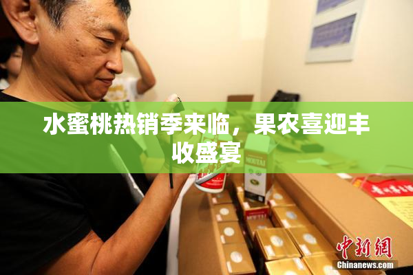 水蜜桃热销季来临，果农喜迎丰收盛宴