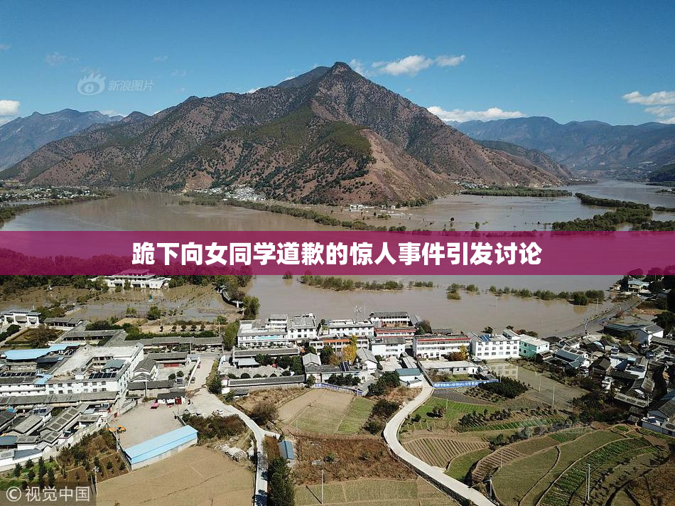 跪下向女同学道歉的惊人事件引发讨论