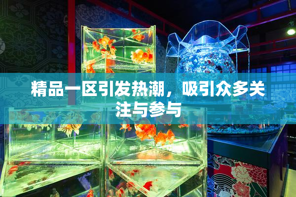 精品一区引发热潮，吸引众多关注与参与