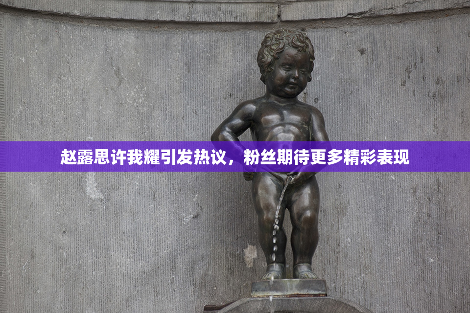 赵露思许我耀引发热议，粉丝期待更多精彩表现