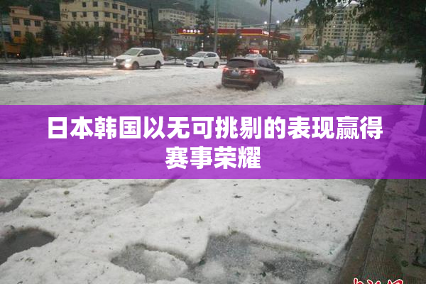 日本韩国以无可挑剔的表现赢得赛事荣耀
