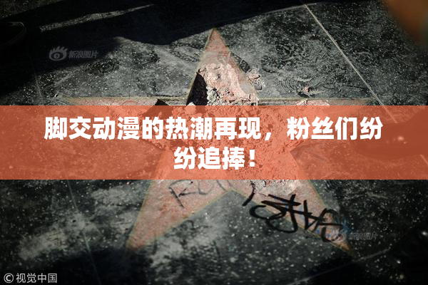 脚交动漫的热潮再现，粉丝们纷纷追捧！