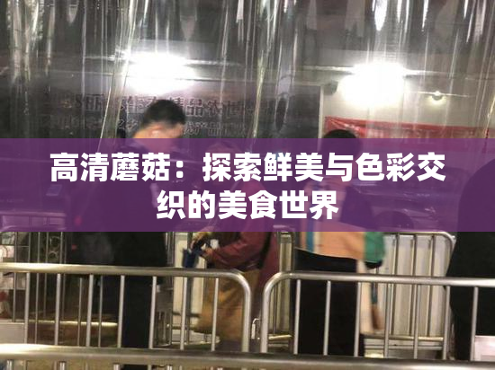 高清蘑菇：探索鲜美与色彩交织的美食世界