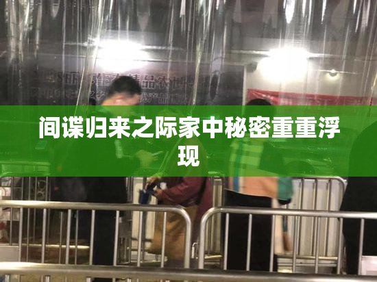 间谍归来之际家中秘密重重浮现