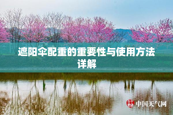 遮阳伞配重的重要性与使用方法详解