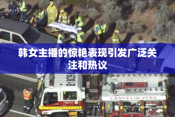 韩女主播的惊艳表现引发广泛关注和热议