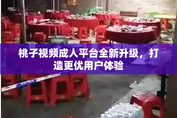 桃子视频成人平台全新升级，打造更优用户体验