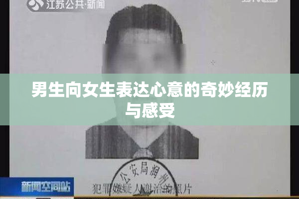 男生向女生表达心意的奇妙经历与感受