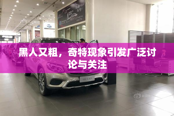 黑人又粗，奇特现象引发广泛讨论与关注