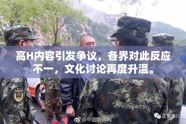 高H内容引发争议，各界对此反应不一，文化讨论再度升温。