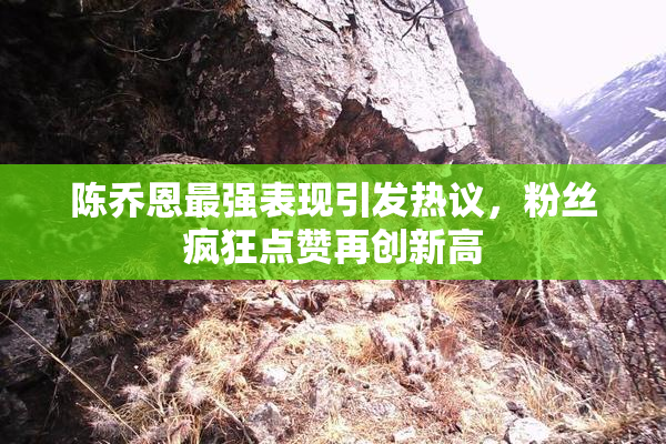 陈乔恩最强表现引发热议，粉丝疯狂点赞再创新高