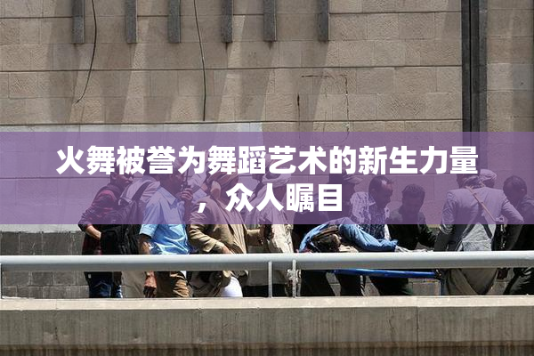 火舞被誉为舞蹈艺术的新生力量，众人瞩目