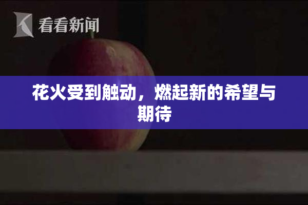 花火受到触动，燃起新的希望与期待